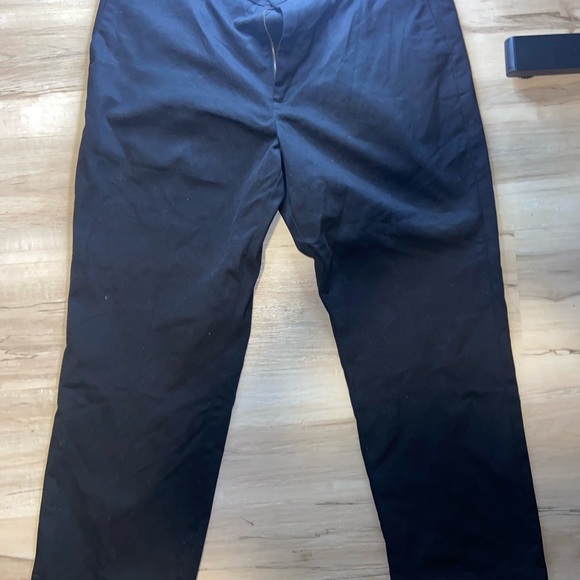 NWT Amazon Essentials Men's Black Chino Trousers - Picture 3 of 5